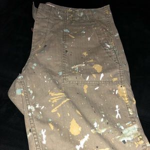 Green Denim & Supply shorts by Ralph Lauren.